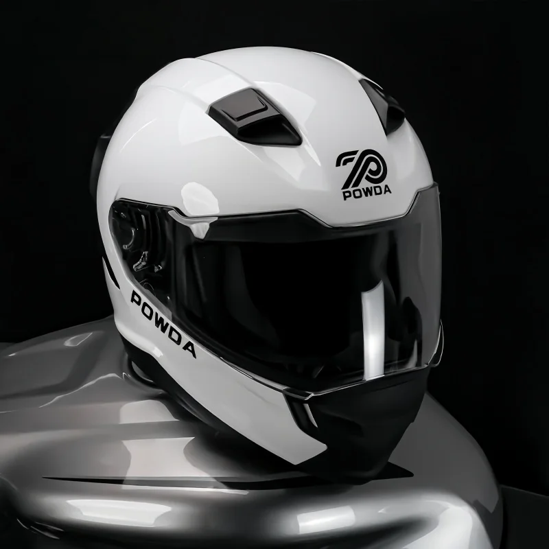 Unisex Full Face Motorcycle He - Dual Visor Motorcycle Racing Helmet review and price